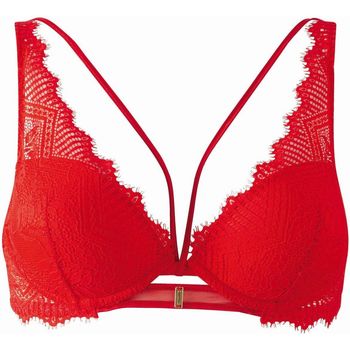 Sous-vêtements Femme Rembourrés Morgan Soutien-gorge ampliforme coque moulée rouge Sophia Rouge