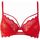 Sous-vêtements Femme Corbeilles & balconnets Morgan Soutien-gorge à armatures rouge Sophia Rouge