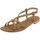 Chaussures Femme Sandales et Nu-pieds L'angolo Del Cuoio 6641.02 Marron