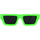 Montres & Bijoux Lunettes de soleil Leziff Occhiali da Sole  Miami M4939 C13 Verde Fluo Vert