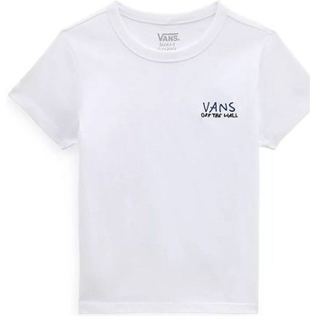 Vêtements Femme T-shirts manches courtes Vans Breana Skate Mini Tee Blanc