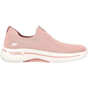 Chaussures Femme Baskets mode Skechers BASKETS  GO WALK ARCH FIT ICONIC ROSE Rose