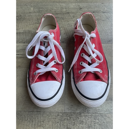 Chaussures Enfant Baskets basses m7652c Converse m7652c Converse rouge taille 33,5 Rouge