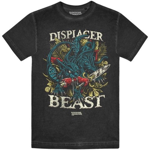 Vêtements Homme T-shirts manches longues Dungeons & Dragons Displacer Beast Noir