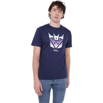 Vêtements Homme T-shirts manches longues Transformers  Bleu