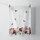 Maison & Déco Torchons Ambiente Torchon en coton Paris Romantique 50 x 70 cm Blanc