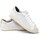 Chaussures Femme Baskets mode P448 Jean blanc perfor Blanc