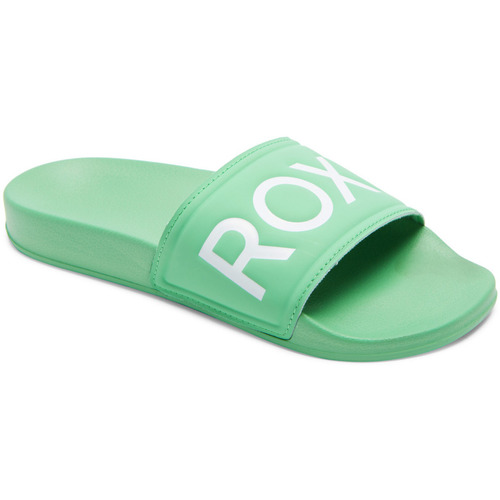 Chaussures Fille Claquettes Roxy Slippy Vert
