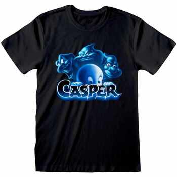 Vêtements T-shirts manches longues Casper HE1376 Noir