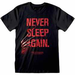 Vêtements T-shirts manches longues Nightmare On Elm Street Never Sleep Again Noir
