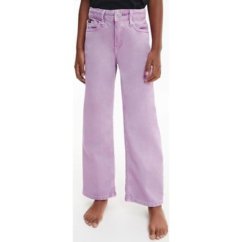 Vêtements Fille Jeans Calvin Klein Jeans JEANS IG0IG01886 Violet