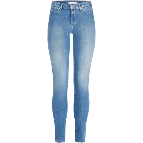Vêtements Femme Jeans studded-logo slim Tommy Hilfiger Jeans studded-logo Bleu