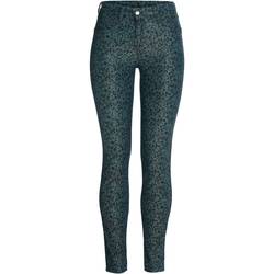 Vêtements Femme Jeggins / Joggs Jeans Gas Jeans réversible GAS vert foncé/ bleu Vert
