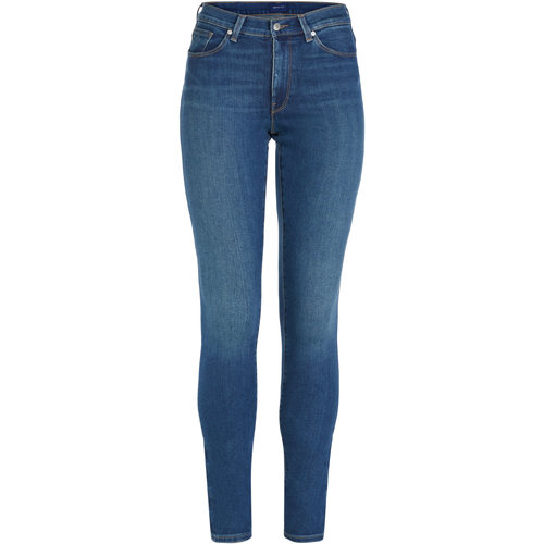 Vêtements Femme Jeans longsleeved slim Gant Jeans longsleeved Bleu