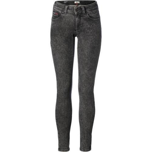 Vêtements Femme Jeans studded-logo slim Tommy Hilfiger Jeans studded-logo Gris