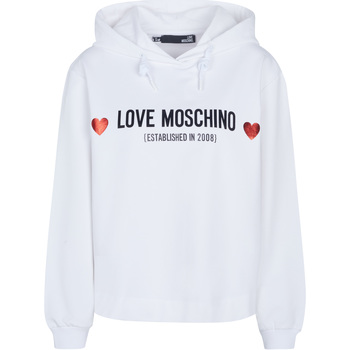 Vêtements Femme Sweats Love Moschino Pull-over Blanc
