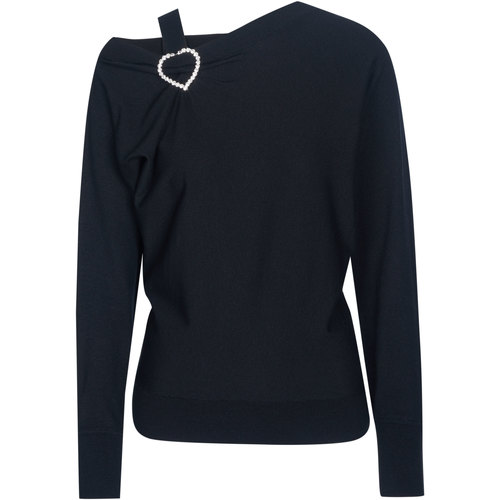 Vêtements Femme Pulls Love Moschino Пуловер Noir