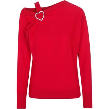 Vêtements Femme Pulls Love Moschino Pull-over Rouge