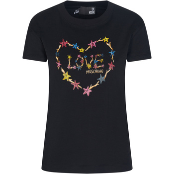 Vêtements Femme Débardeurs / T-shirts sans manche Love Moschino W4F302LE1951 Noir