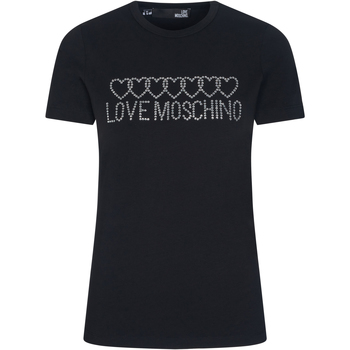 Vêtements Femme Débardeurs / T-shirts sans manche Love Moschino Haut Noir