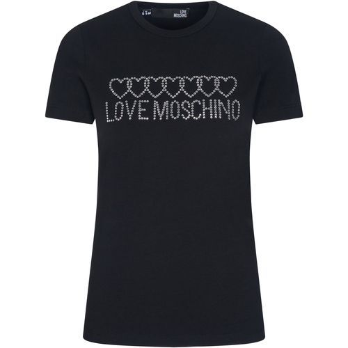 Vêtements Femme Débardeurs / T-shirts sans manche Love Moschino W4F731QE1951 Noir