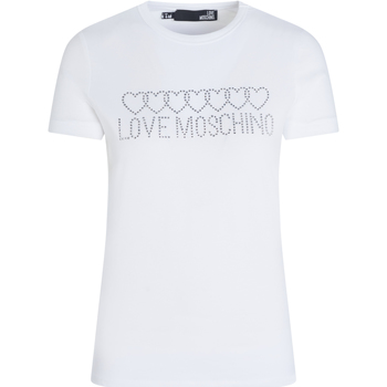 Vêtements Femme Débardeurs / T-shirts sans manche Love Moschino W4F731QE1951 Blanc