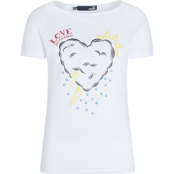 Vêtements Femme Débardeurs / T-shirts sans manche Love Moschino W4H2301E1951 Blanc