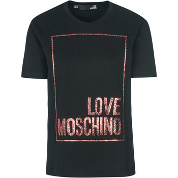 Vêtements Femme Débardeurs / T-shirts sans manche Love Moschino Haut Noir