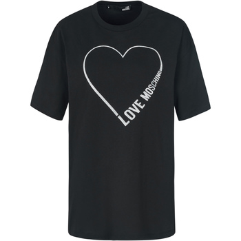 Vêtements Femme Débardeurs / T-shirts sans manche Love Moschino W4F5004M3517 Noir