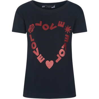 Vêtements Femme Débardeurs / T-shirts sans manche Love Moschino W4F302FE1951 Noir