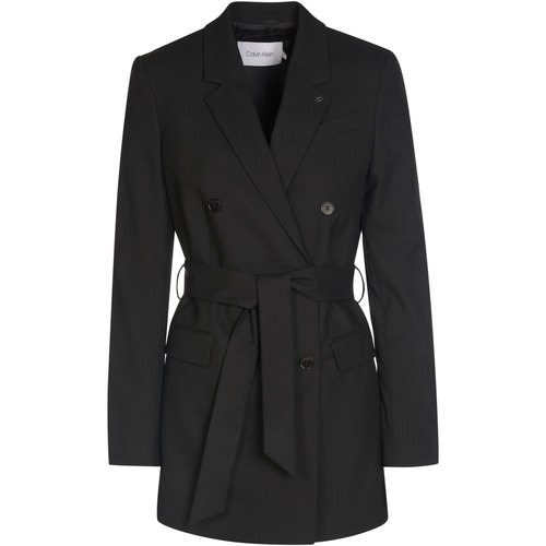 Vêtements Femme Vestes An allover checkered print adorns the ® Gingham Pull-On Shorts Blazer Noir Noir