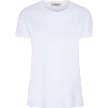 Vêtements Femme Débardeurs / T-shirts sans manche Twin Set 191TT2500 Blanc