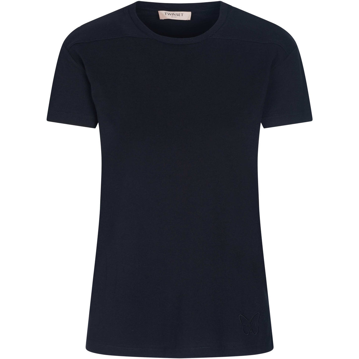 Vêtements Femme T-shirts manches courtes Twin Set Топ Noir