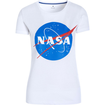 Vêtements Femme Débardeurs / T-shirts sans manche Nasa NASA78T Blanc