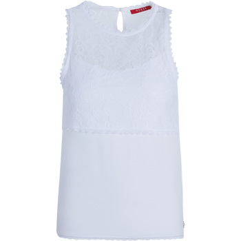 Vêtements Femme Débardeurs / T-shirts adidas sans manche Guess Haut Blanc