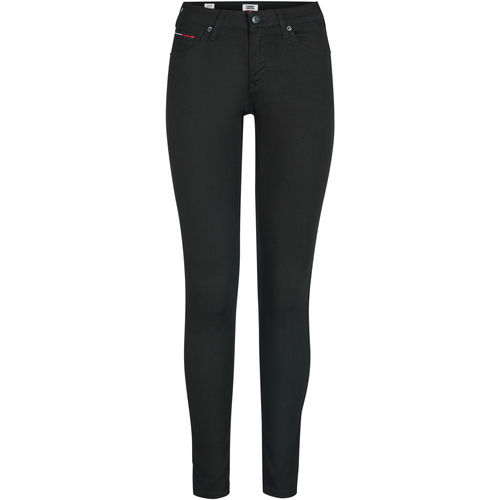 Vêtements Femme Jeans studded-logo slim Tommy Hilfiger Jeans studded-logo Noir