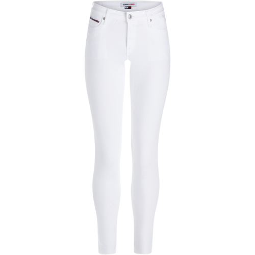 Vêtements Femme Jeans studded-logo slim Tommy Hilfiger Jeans studded-logo Blanc