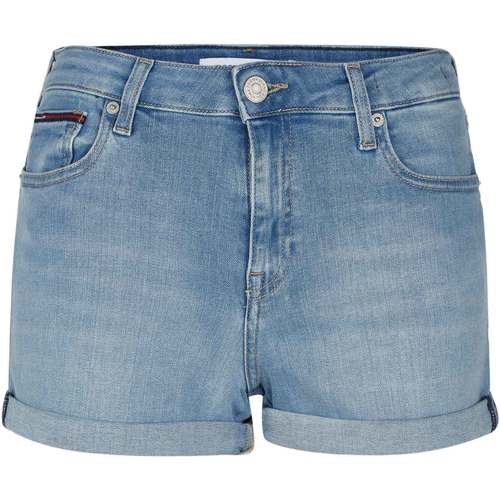 Tommy Hilfiger DW0DW10084 Bleu - Vêtements Shorts / Bermudas Femme 53,90 €
