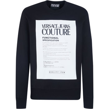 Vêtements Homme Sweats Versace Jeans Couture 72GAIT05 Noir