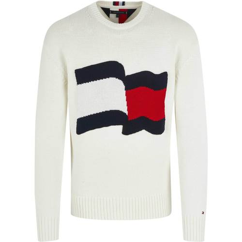 Tommy Hilfiger Pull-over Blanc - Vêtements Pulls Homme 109,00 €
