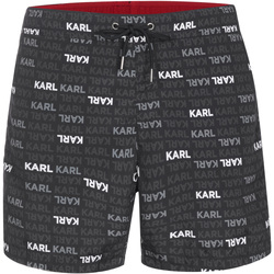 Vêtements Homme Maillots / Shorts de bain Karl Lagerfeld KL21MBM06 Noir