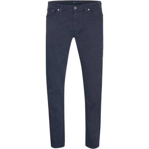 Vêtements Poplin Jeans longsleeved slim Gant Jeans longsleeved Bleu