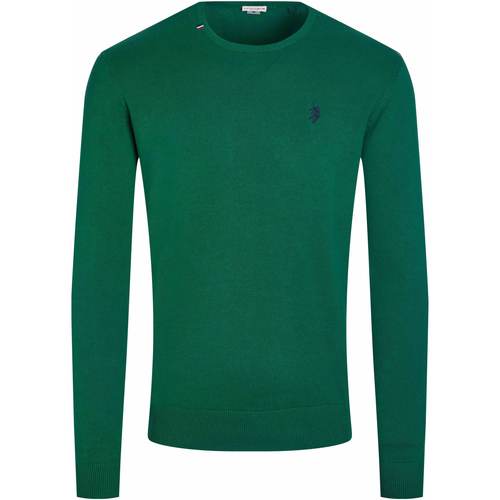 Vêtements Homme Pulls Polo à manches courtes Taupe. U.S. Polo Assn. Pull-over Vert
