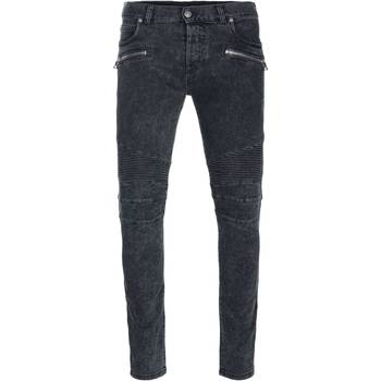 Vêtements Homme Jeans slim Balmain WH0MG005107D Noir