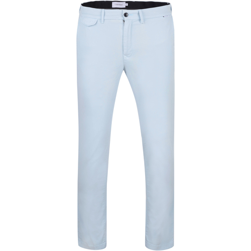 Vêtements Homme Chinos / Carrots Leggings Mit Hohem Bund Mit 3 Streifen Pantalon Bleu