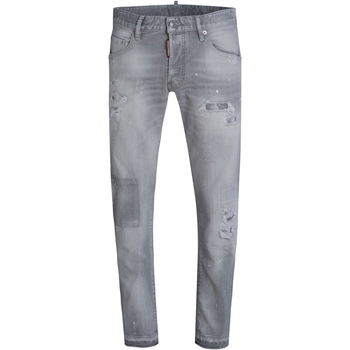 Vêtements Homme Jeans button-fastening droit Dsquared S74LB0987 Gris