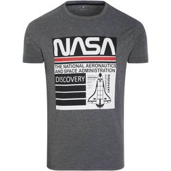 Vêtements Homme T-shirts manches courtes Nasa NASA57T Gris