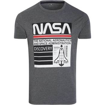 Vêtements Homme T-shirts manches courtes Nasa NASA57T Gris