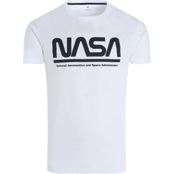 Vêtements Homme T-shirts manches courtes Nasa T-shirt Blanc