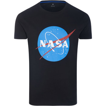 Vêtements Homme T-shirts manches courtes Nasa NASA49T Noir